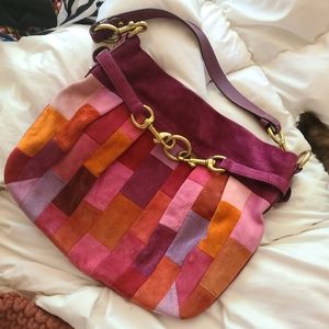 Coach Hampton Mosaic Patchwork Hobo bag
